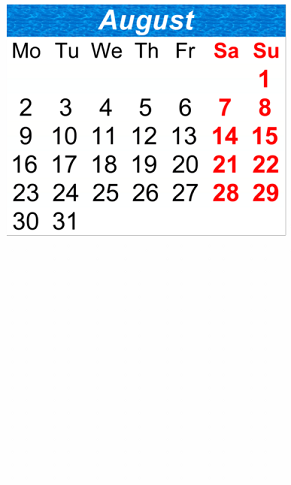 District School Academic Calendar for I.S.  72 Rocco Laurie Intermediate School for August 2021