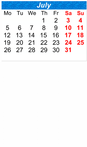 District School Academic Calendar for Benjamin N. Cardozo High School for July 2021