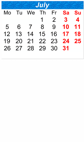 District School Academic Calendar for I.S. 240 A. Hudde Intermediate School for July 2021