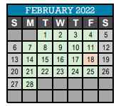 District School Academic Calendar for Charlotte Park Elementary for February 2022