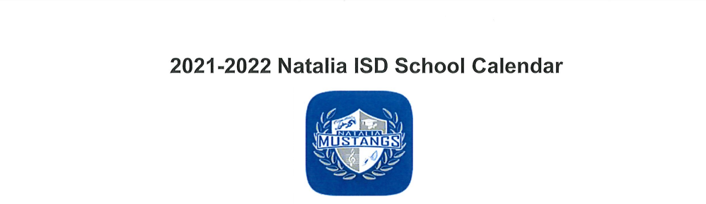 District School Academic Calendar for Natalia High School