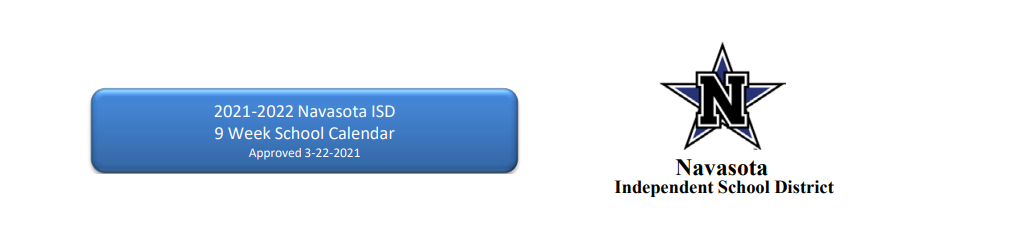 District School Academic Calendar for Project Ready At Navasota Carver L