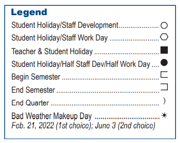 Nisd Intervention School District Instructional Calendar Northside Isd 2021 2022