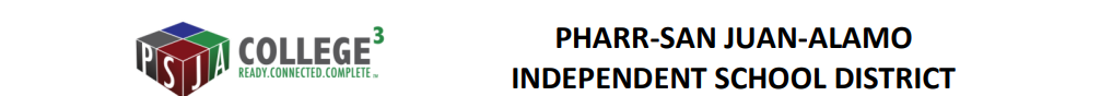 District School Academic Calendar for PSJA High School