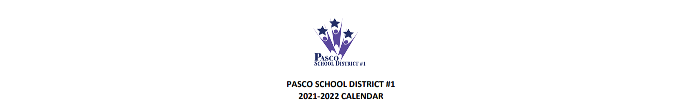 District School Academic Calendar for Pasco Elementary School