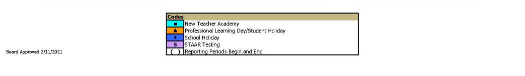 District School Academic Calendar Key for Pleasant Grove High School