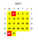 District School Academic Calendar for Broad Rock ELEM. for May 2022