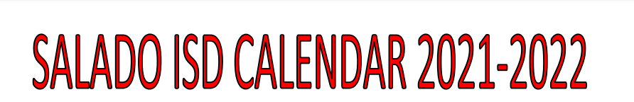 District School Academic Calendar for Bell Co Jjaep