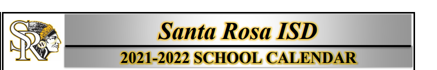 District School Academic Calendar for Santa Rosa Jjaep