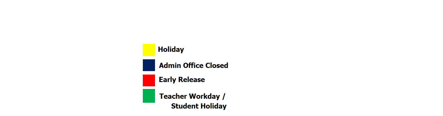 District School Academic Calendar Key for Eldorado Middle