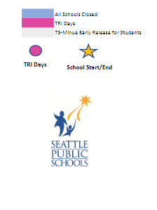 District School Academic Calendar Legend for Childhaven