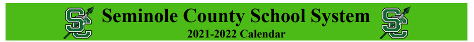 District School Academic Calendar for Seminole County Crossroads Alternative School