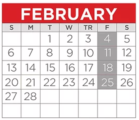 District School Academic Calendar for Tisd Child & Adolescent Center for February 2022