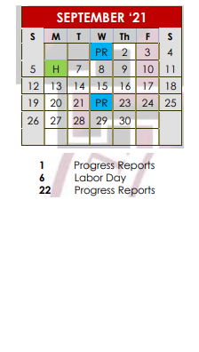 District School Academic Calendar for Troup Middle for September 2021