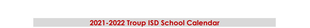 District School Academic Calendar for Smith County Jjaep