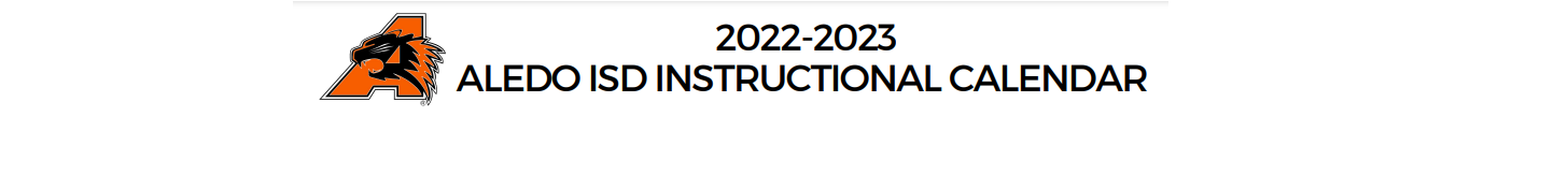 District School Academic Calendar for Aledo Middle School