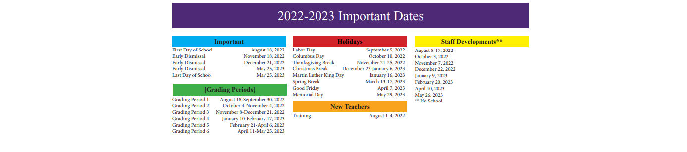 District School Academic Calendar Key for Juvenile Justice Alternative