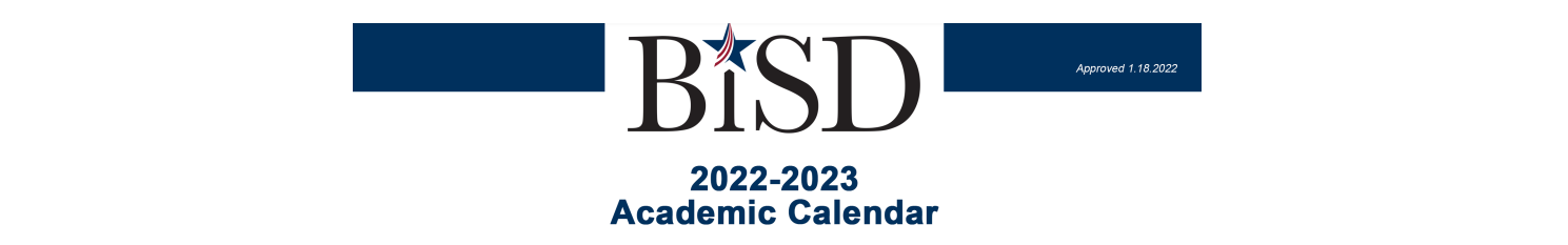 District School Academic Calendar for Mina Elementary