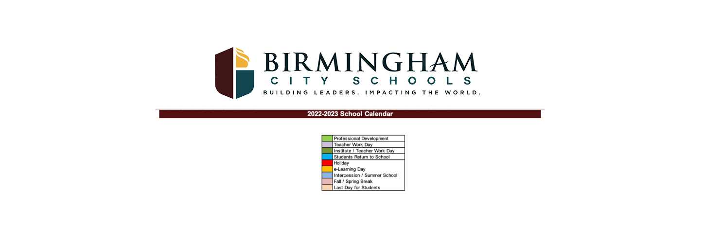 District School Academic Calendar Key for Epic School