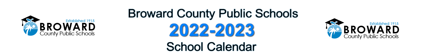 District School Academic Calendar for Hallandale Elementary School