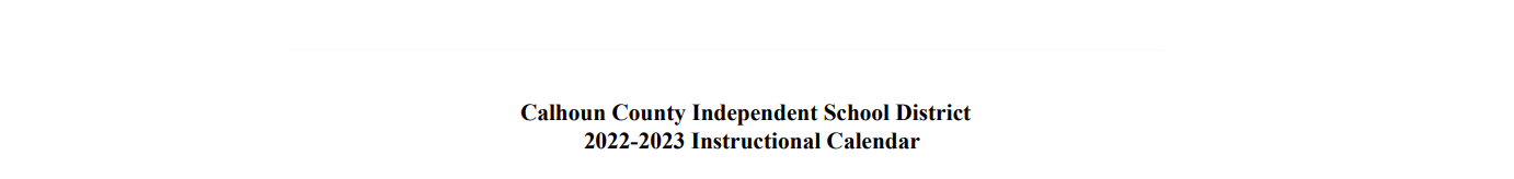 District School Academic Calendar for Jackson/roosevelt Complex