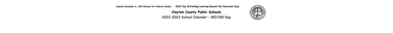 District School Academic Calendar for Riverdale Elementary School