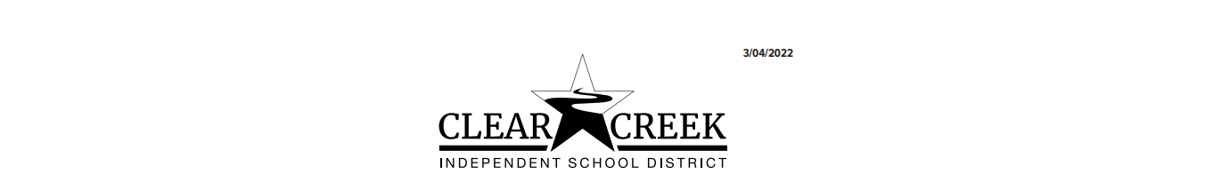 District School Academic Calendar for Clear Lake H S