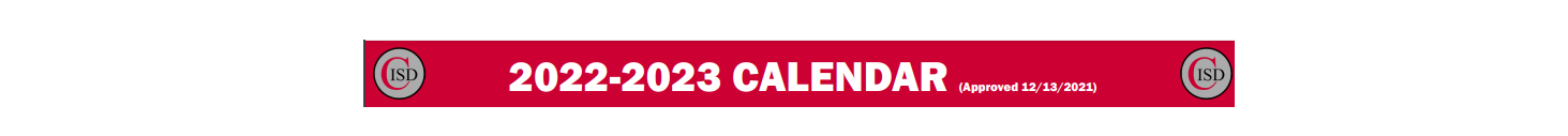 District School Academic Calendar for Coppell High School