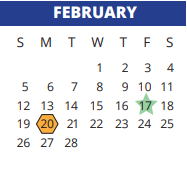 District School Academic Calendar for Tipps Elementary School for February 2023