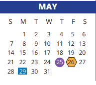 District School Academic Calendar for Cy-fair High School for May 2023