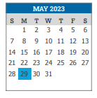 District School Academic Calendar for Pitt-waller K-8 School for May 2023