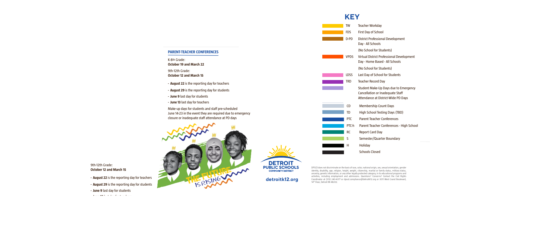 District School Academic Calendar Key for Randolph Career And Technical Center