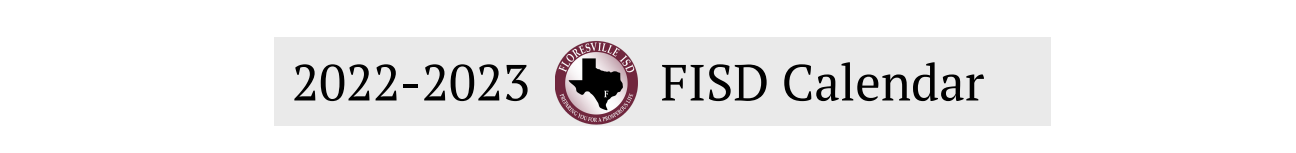 District School Academic Calendar for Floresville Alter Ctr