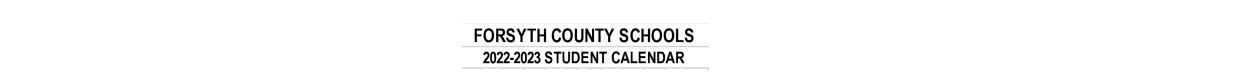 District School Academic Calendar for The Special Children's School