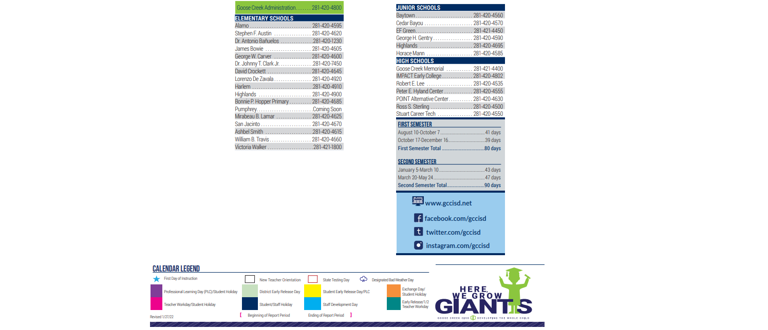 District School Academic Calendar Key for Lorenzo De Zavala Elementary