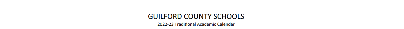 District School Academic Calendar for Montlieu Avenue Elementary