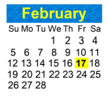 District School Academic Calendar for Buckhorn Elementary School for February 2023