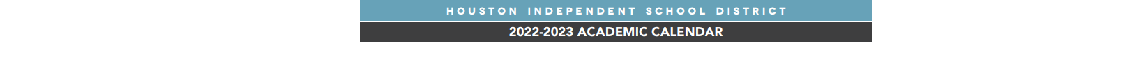 District School Academic Calendar for Rebuild Hisd Campus