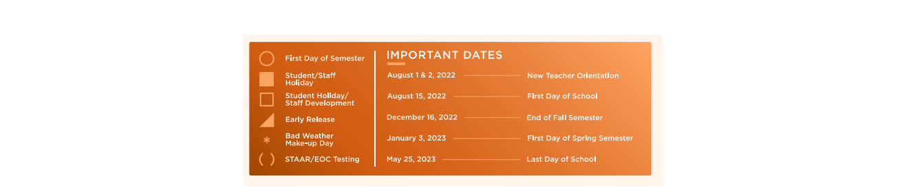 District School Academic Calendar Key for Hutto Elementary School