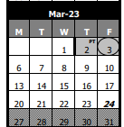 District School Academic Calendar for Longwood Elem School for March 2023