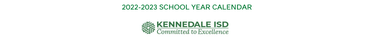 District School Academic Calendar for Kennedale H S