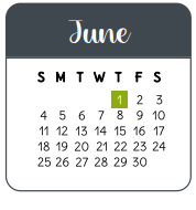 District School Academic Calendar for Vistas High School for June 2023
