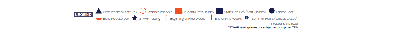 District School Academic Calendar Key for Westlawn Elementary