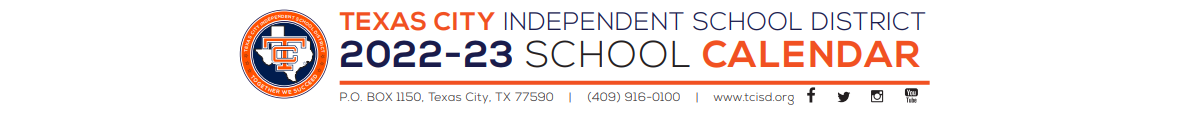 District School Academic Calendar for Early Childhood Learning Center