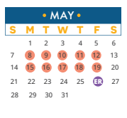 District School Academic Calendar for Grandview Hills Elementary School for May 2023