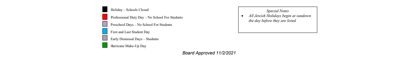 District School Academic Calendar Key for Advantage Academy Of Lee County