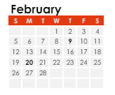 District School Academic Calendar for Deer Run Elementary for February 2023