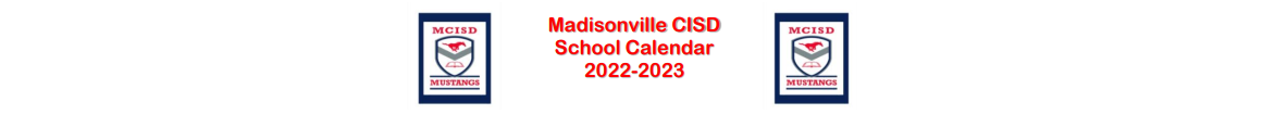 District School Academic Calendar for Madisonville Elementary School