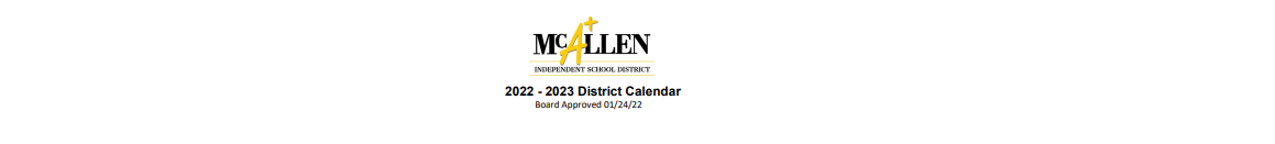District School Academic Calendar for De Leon Middle School