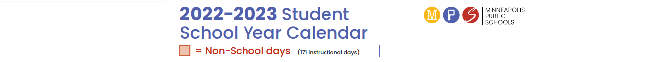 District School Academic Calendar for Folwell Middle School